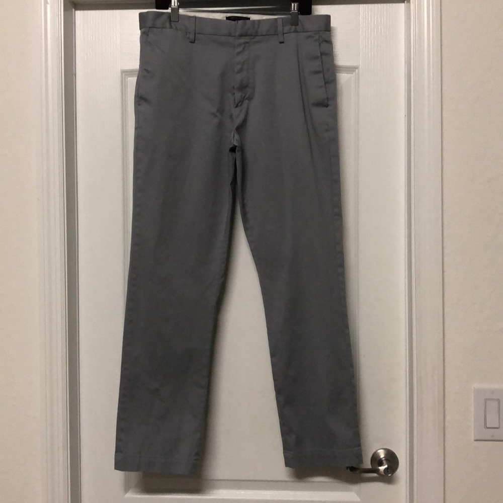 Banana Republic Aiden Chino Grey 34x32 Slim Fit